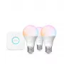 Smart-Lighting-Kit Philips Hue White and Colour Ambience Essential – 3× έξυπνες λάμπες E27, 806 lm, 8 W, Bluetooth/Zigbee