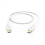 Hama 00201590 Καλώδιο USB USB 2.0 1 m USB C λευκό