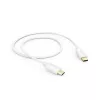 Hama 00201590 Καλώδιο USB USB 2.0 1 m USB C λευκό