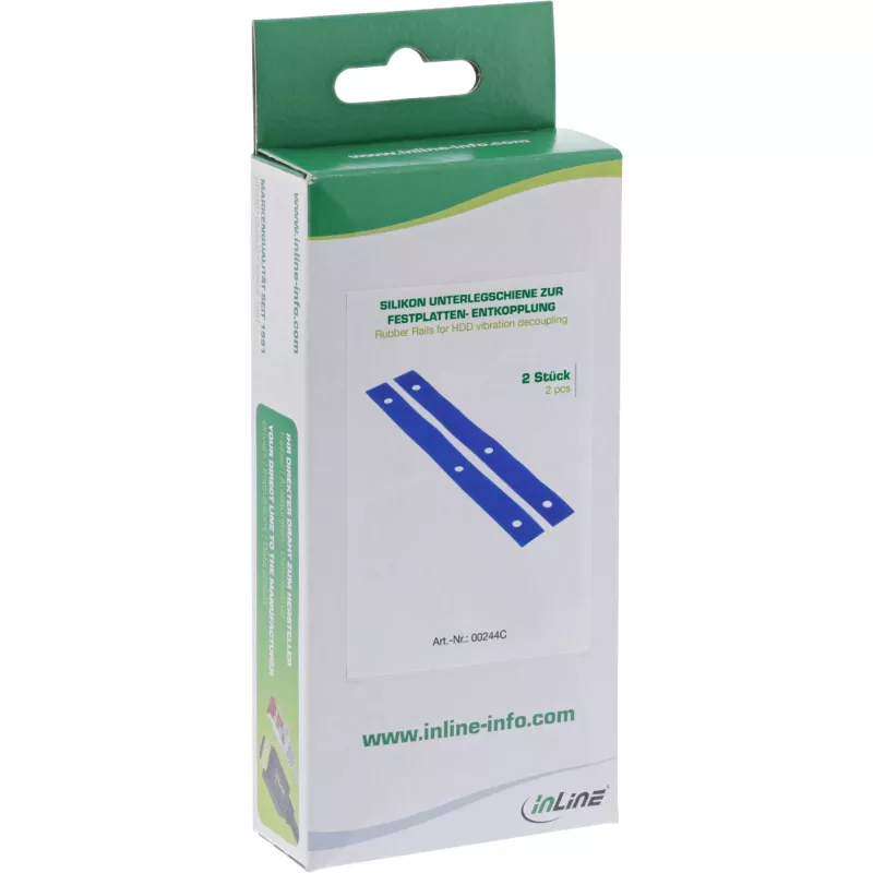 InLine Λάστιχα απομόνωσης κραδασμών HDD, 2 τεμ. InLine 00244C