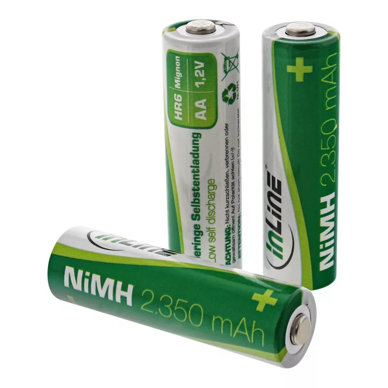 InLine NiMH Μπαταρία, Mignon (AA), 2350 mAh, έτοιμη προς χρήση