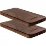 InLine 01478D USB Powerbank 5000 mAh Καρυδιά, Ένδειξη LED, Συσκευασία 2 τεμ.