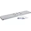 InLine 19 inch αναδιπλούμενο rack, 2HE, βάθος 24-40cm, γκρι