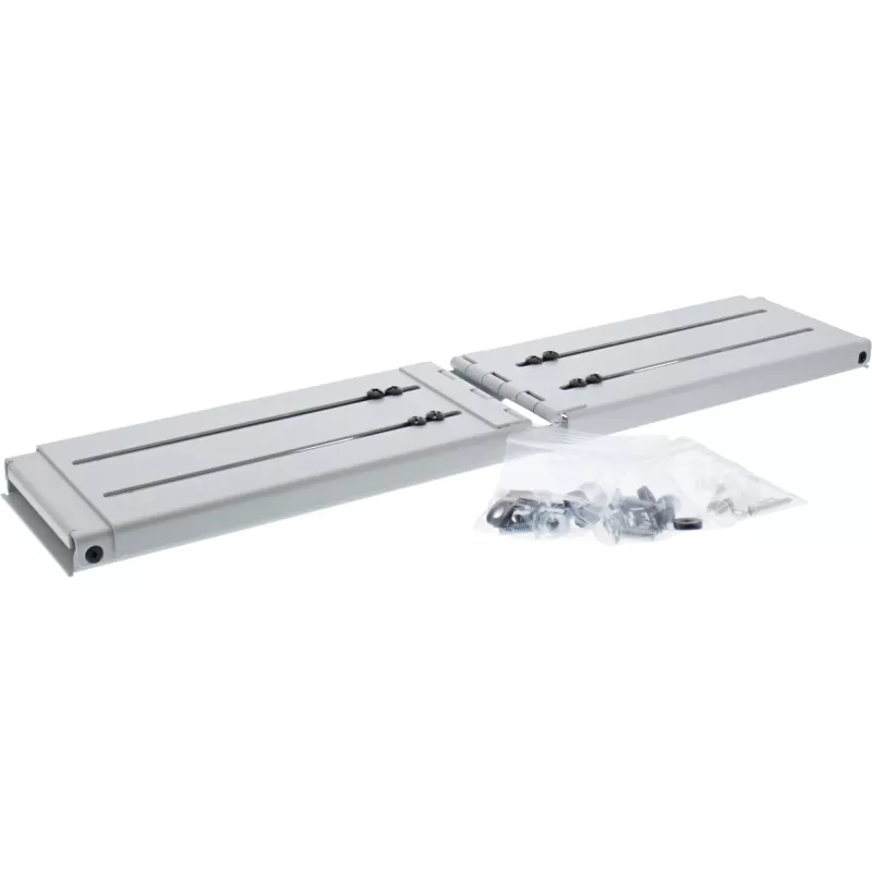 InLine 19 inch αναδιπλούμενο rack, 2HE, βάθος 24-40cm, γκρι