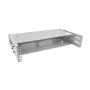 InLine 19 inch αναδιπλούμενο rack, 2HE, βάθος 24–40 cm, με κάλυμμα, γκρι
