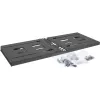 InLine 19 inch αναδιπλούμενο rack, 4U, βάθος 24-40 cm, μαύρο