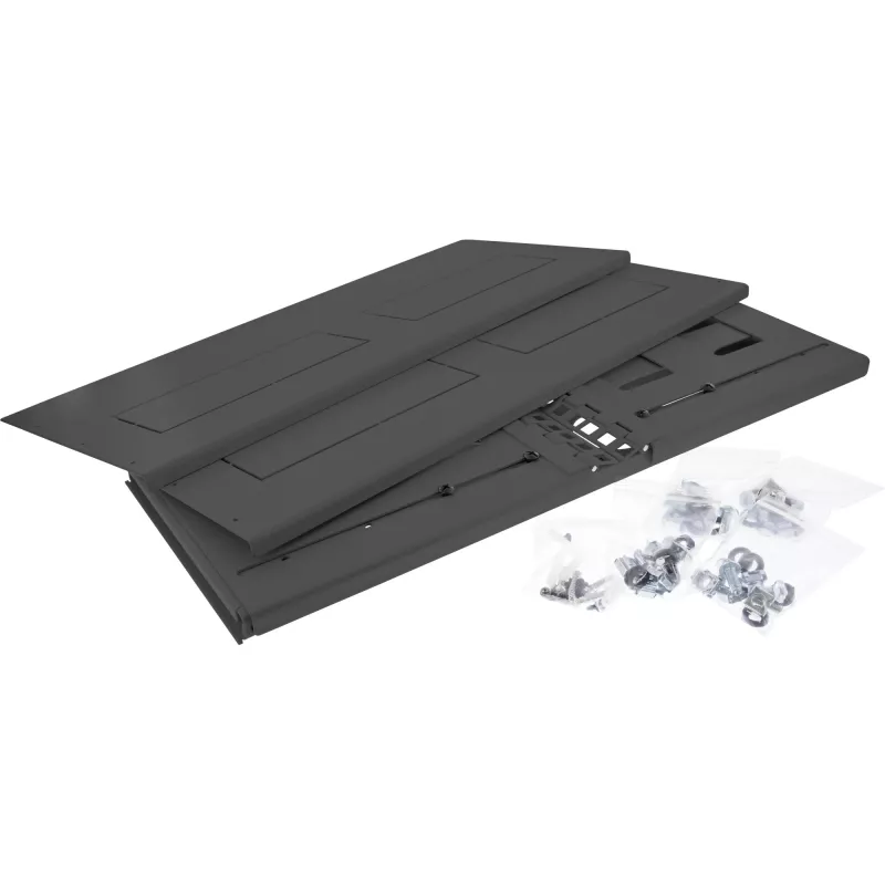 Επιτοίχιο rack InLine 19 inch πτυσσόμενο rack 4U βάθος 24-40cm μαύρο