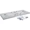 Rack επιτοίχιας τοποθέτησης InLine 19 inch 4HE βάθος 24–40 cm γκρι