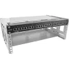 InLine 19 inch αναδιπλούμενο rack, 4HE, βάθος 24-40cm, με κάλυμμα, γκρι