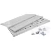 InLine 19 inch αναδιπλούμενο rack, 4HE, βάθος 24-40cm, με κάλυμμα, γκρι