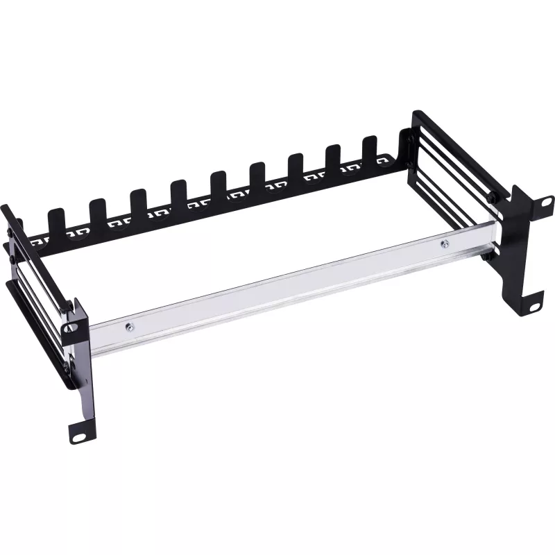 Κουτί ασφαλειών InLine 19106A 19 inch χάλυβας μαύρο 3U
