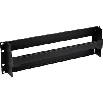 InLine 19 inch ράγα ασφαλειών 3U, με ράγα DIN, μαύρο