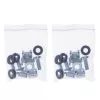 InLine 19 inch ράγα ασφαλειών 3U, με ράγα DIN, μαύρο