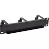 InLine 10 inch πάνελ διαχείρισης καλωδίων, 3 βάσεις, RAL 9005, μαύρο