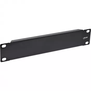 InLine 10 inch τυφλό κάλυμμα, 1U, RAL 9005 μαύρο