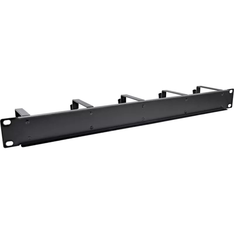 Πάνελ διαχείρισης καλωδίων InLine 19 inch 19110C μαύρο με 5 μεγάλες βάσεις
