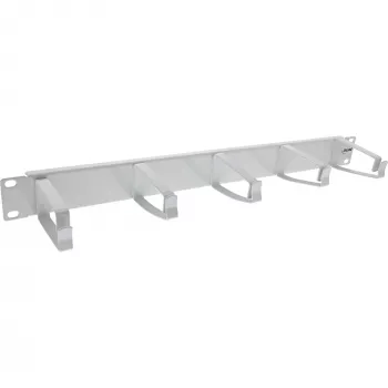 Πάνελ διαχείρισης καλωδίων InLine 19110D 19 inch γκρι με 5 μεγάλες βάσεις