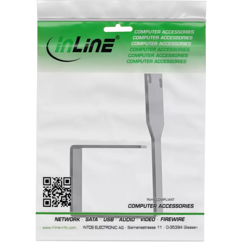 Καλώδιο συγκράτησης InLine 19110R μεταλλικό 50x60mm μαύρο