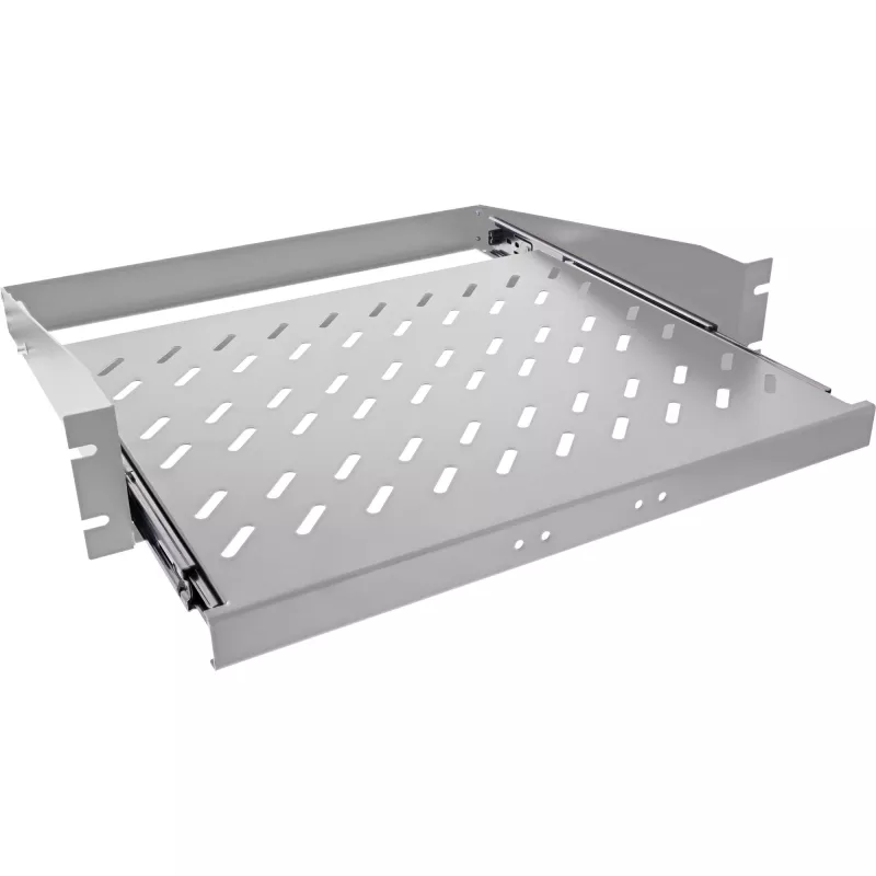 Ρυθμιζόμενο ράφι InLine 19114J γκρι χάλυβας βάθος 350 mm