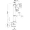 InLine βάση γραφείου για TV/LED/TFT οθόνη έως 69 cm (27 ίντσες), μέγ. 10 kg