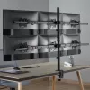 InLine βάση γραφείου για 6x TV / LED / TFT οθόνη έως 81cm 32 ίντσες μέγ. 7kg μαύρο
