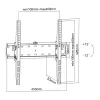 Βάση τοίχου InLine Basic 23113A για τηλεοράσεις επίπεδης οθόνης 32-55 ίντσες