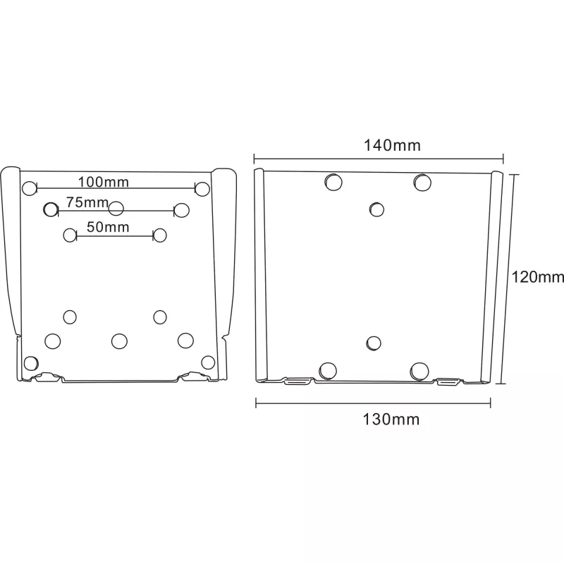 InLine βάση τοίχου για TFT 33-69 cm 13-27 ίντσες μέγ. 30 kg