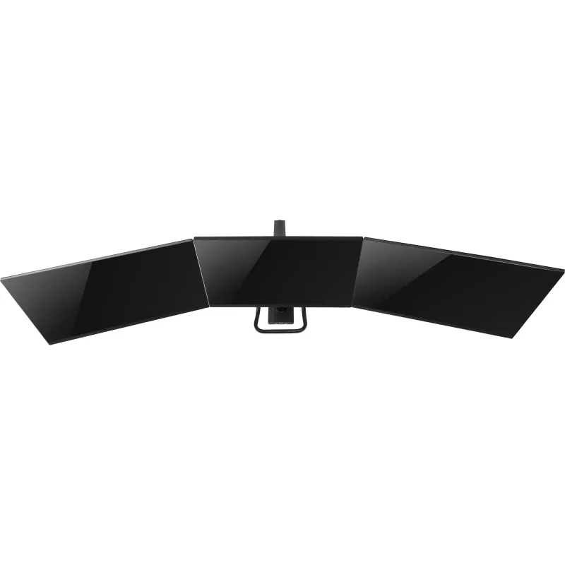 InLine βάση γραφείου με ανυψωτικό και USB3.0, κινητή, για 3 οθόνες έως 27 ίντσες