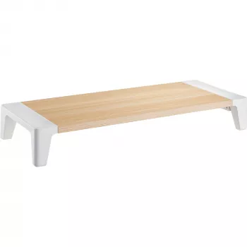 InLine βάση οθόνης+, 2x USB 3.2 Gen1 και φόρτιση QC3, 80mm, έως 15kg