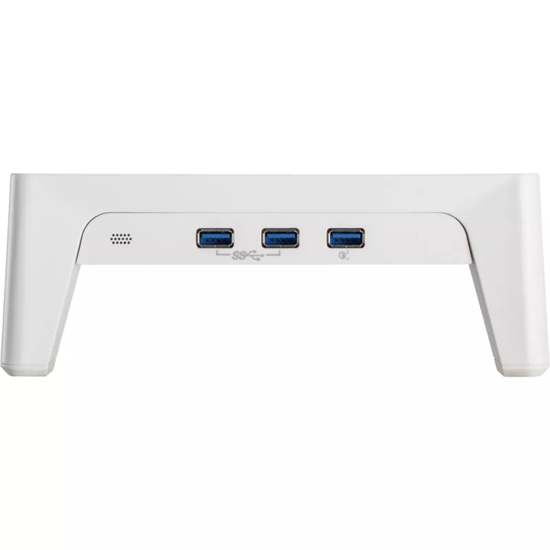 InLine βάση οθόνης+, 2x USB 3.2 Gen1 και φόρτιση QC3, 80mm, έως 15kg
