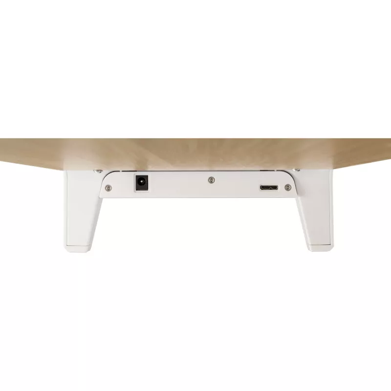 InLine βάση οθόνης+, 2x USB 3.2 Gen1 και φόρτιση QC3, 80mm, έως 15kg