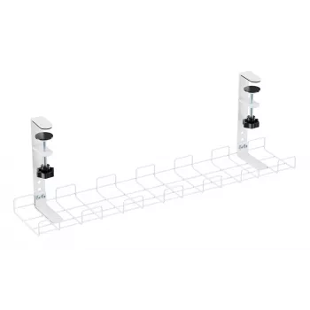 InLine 23190H πλέγμα διαχείρισης καλωδίων 60 cm για τοποθέτηση κάτω από τραπέζι, Λευκό