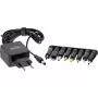 InLine τροφοδοτικό universal, 5 V / 15 W, με 8 εναλλασσόμενα βύσματα, Micro-USB, USB-C