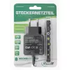 InLine τροφοδοτικό universal, 5 V / 15 W, με 8 εναλλασσόμενα βύσματα, Micro-USB, USB-C