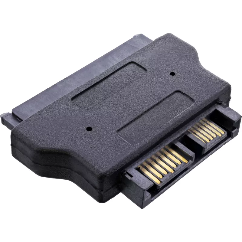InLine προσαρμογέας SATA 22 Pin πλευρά καλωδίου σε Slimline SATA 13 Pin PCB