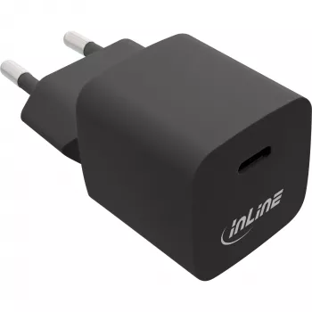 InLine φορτιστής USB Single USB-C, Power Delivery, PPS, 33W, μαύρο