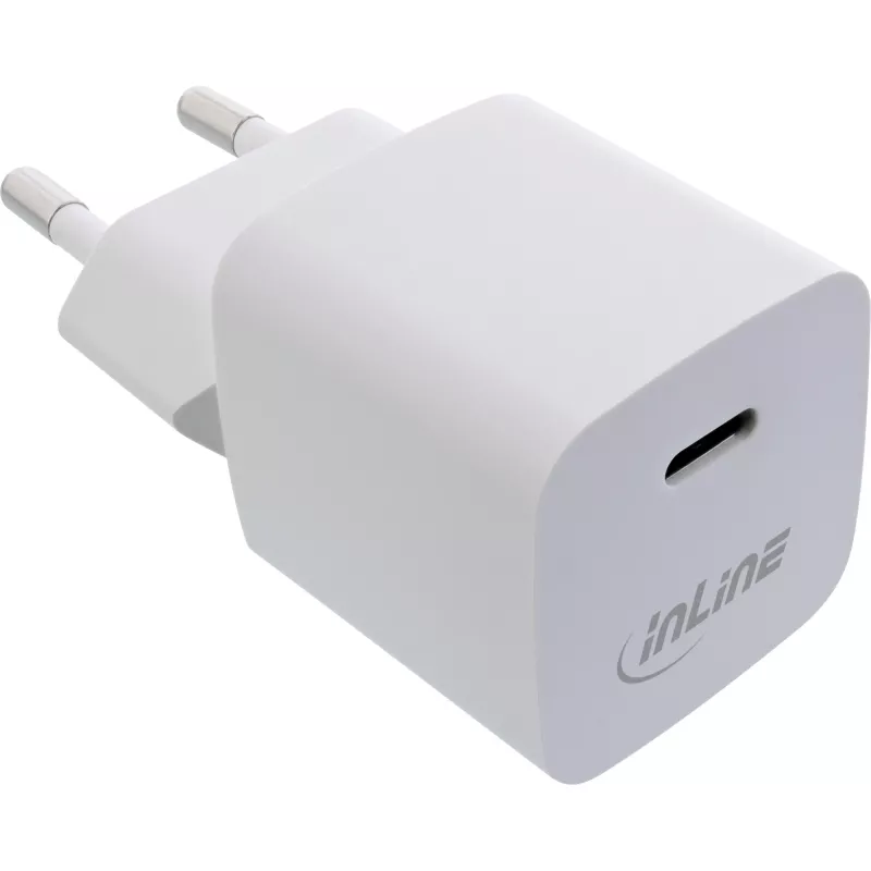 Φορτιστής USB InLine 31501C Single USB-C 33W Power Delivery PPS Λευκό