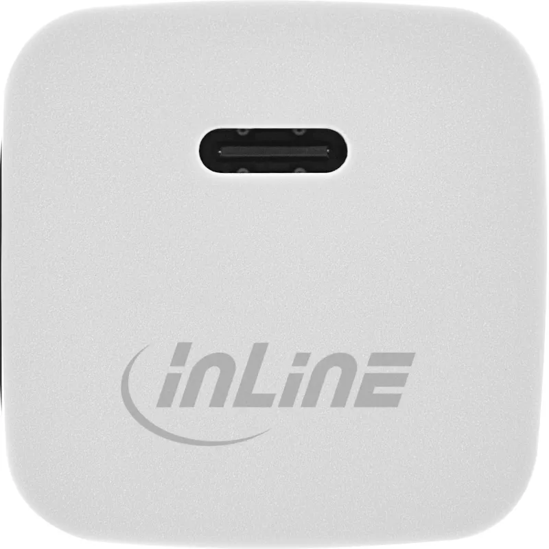 Φορτιστής USB InLine 31501C Single USB-C 33W Power Delivery PPS Λευκό