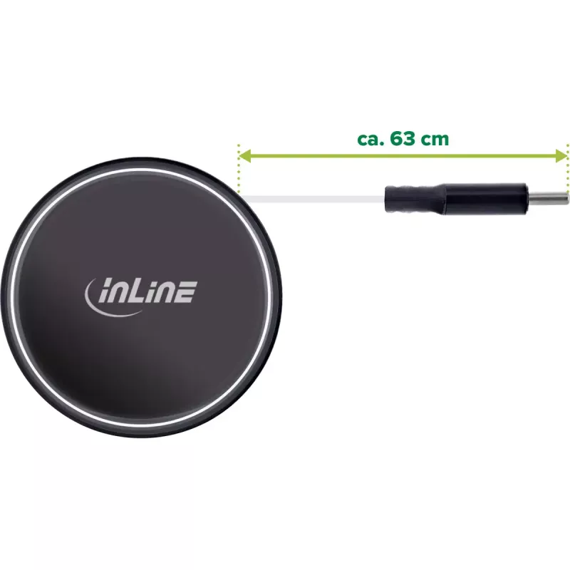 InLine 31502R φορητός φορτιστής universal Μαύρο αναπτήρας ταχεία φόρτιση αυτοκινήτου