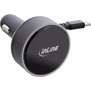 InLine 31502R φορητός φορτιστής universal Μαύρο αναπτήρας ταχεία φόρτιση αυτοκινήτου