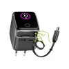InLine τροφοδοτικό USB, 70 W, GaN, USB-C PD + USB-A QC, καλώδιο 60 cm, μαύρο