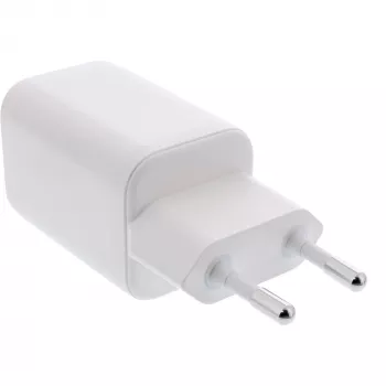 InLine τροφοδοτικό USB, φορτιστής USB-A + USB-C, 33W, PD + QC, λευκό