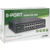InLine PoE+ Gigabit Network Injector Hub 8 Port (8x PoE+), 1 Gbit/s, 19 ίντσες 1U