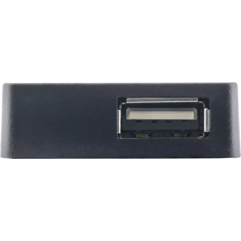 InLine USB 2.0 4-Port Hub, Type-A αρσενικό βύσμα σε 4x Type-A υποδοχή, μαύρο, 30 cm