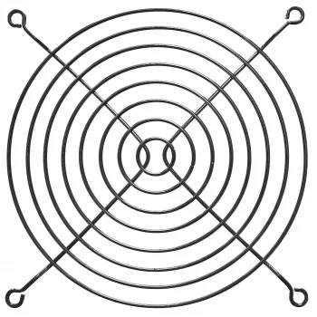 InLine Πλέγμα ανεμιστήρα μεταλλικό, μαύρο, 140x140mm
