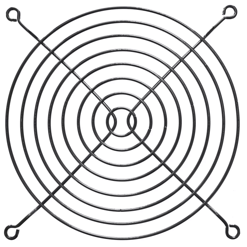 InLine Πλέγμα ανεμιστήρα μεταλλικό, μαύρο, 140x140mm