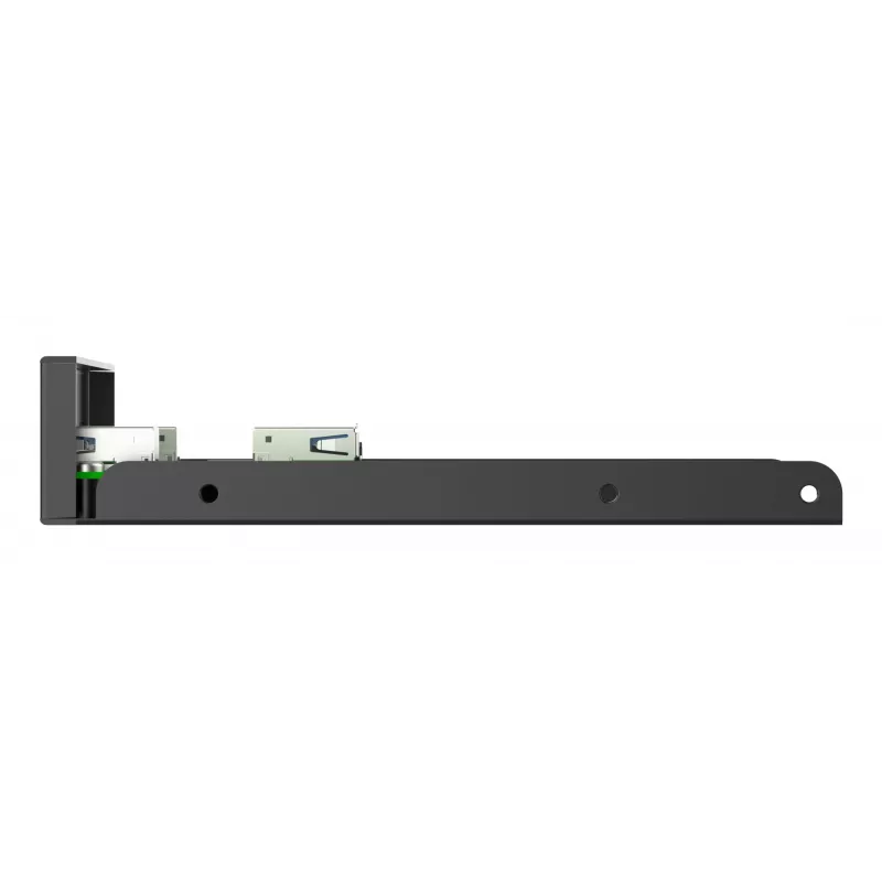 InLine 33456C Πλάκα κάλυψης θέσης δίσκου 8,89 cm (3.5 ίντσες) πλάκα θυρών I/O μαύρη