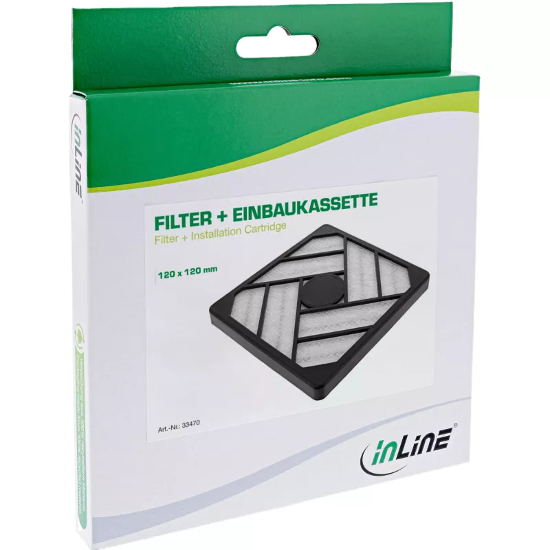 InLine Φίλτρο + φυσίγγιο τοποθέτησης, 120 x 120 mm