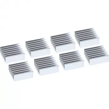 InLine Ψύκτρα IC chip, αυτοκόλλητα πτερύγια ψύξης, 8 τεμ.