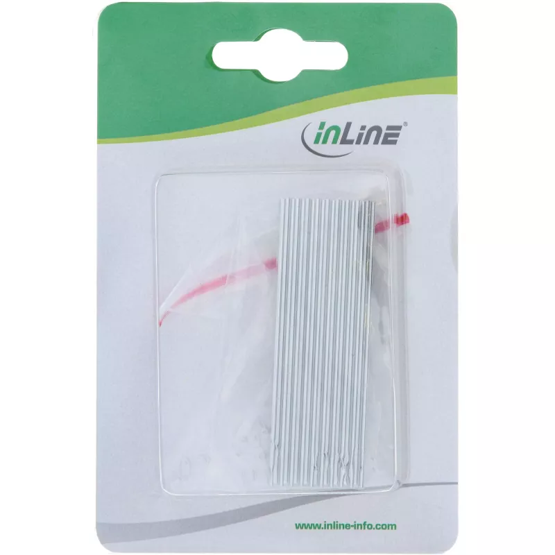 InLine Ψύκτρα SSD, πτερύγια ψύξης / ψύκτρα, κατάλληλη για M.2 SSD
